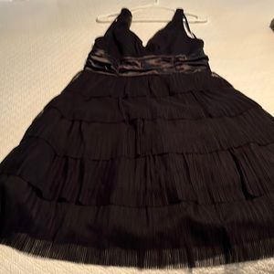 Dressbarn connected Black Ruffle Dress